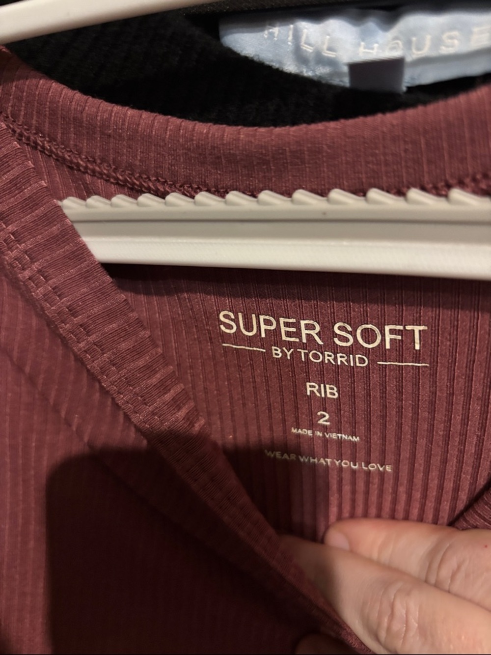 Torrid Super Soft Ribbed High Neck Tank in Wild Ginger - Picture 5 of 7